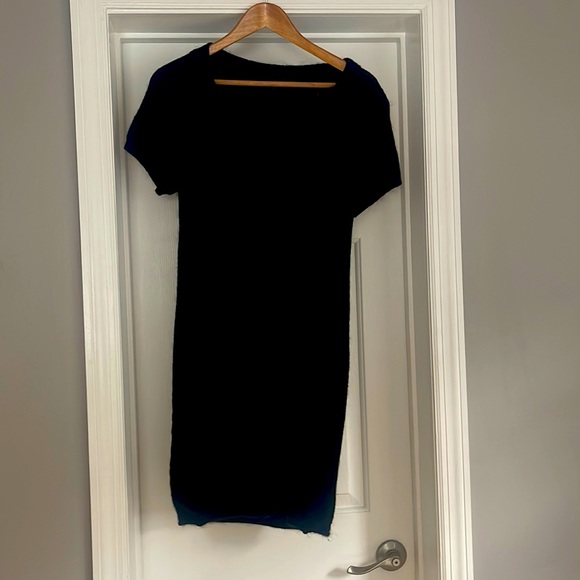 Beneton black dress. Looks great with boots and opaque tights. - Picture 3 of 4